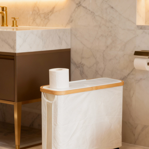 RollKeeper™ Premium Toilettenpapier-Aufbewahrung