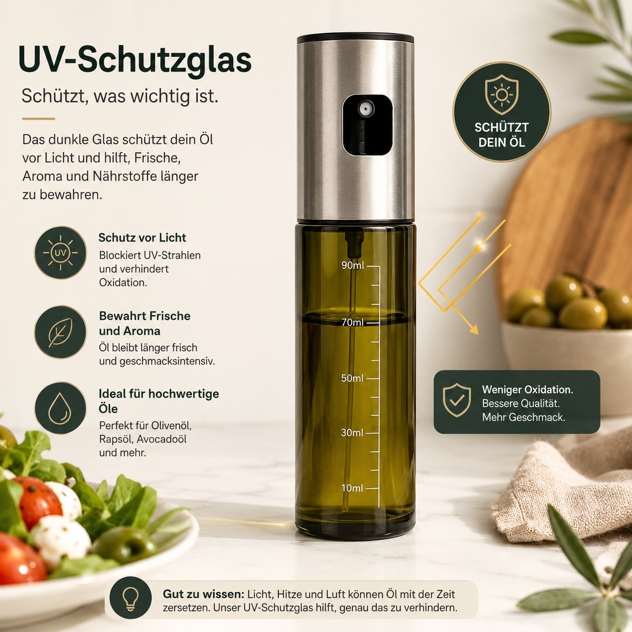 OilMaster™ Premium Öl-Sprüher